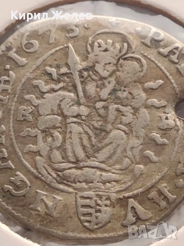 Сребърна монета 6 кройцера 1673г. Леополд първи Кремниц Унгария 13656, снимка 10 - Нумизматика и бонистика - 43000517