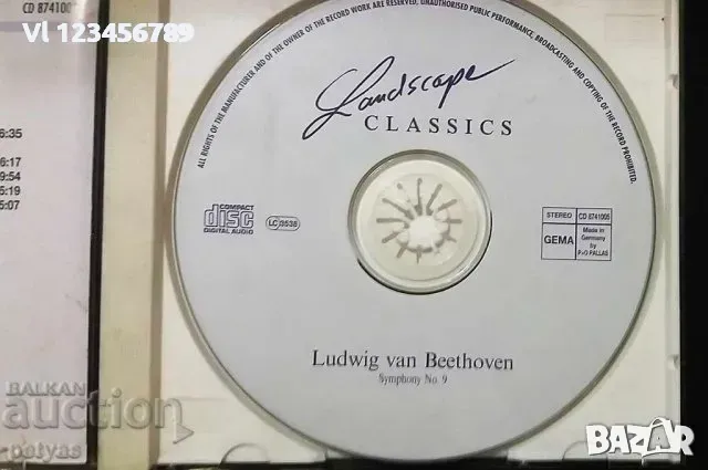 СД - Ludwig van BEETHOVEN 'Symphony No 9´ - CD, снимка 2 - CD дискове - 49861422