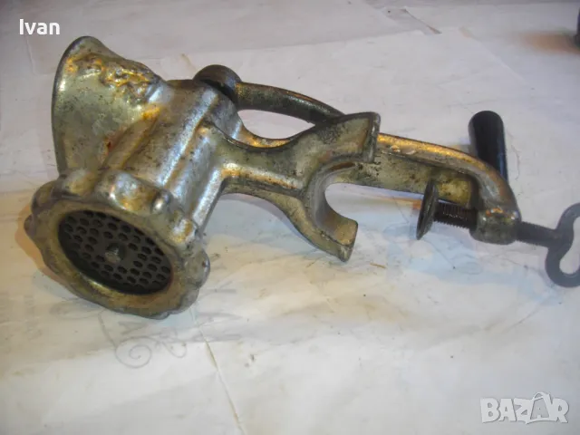 1973г. РУСКА СССР СОЦ РЕТРО ВИНТИДЖ РЪЧНА МЕСОМЕЛАЧКА РАЗМЕР №5 ПОЧТИ НОВА МАСИВНА, снимка 8 - Други инструменти - 48062465