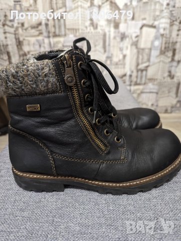 боти Remonte, 38 номер, снимка 2 - Дамски боти - 43130290