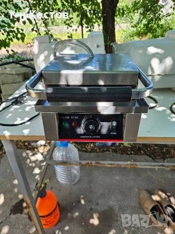 Гофретник тип швейцарска вафла на ток професионален втора употреба , снимка 4 - Обзавеждане на кухня - 50838173