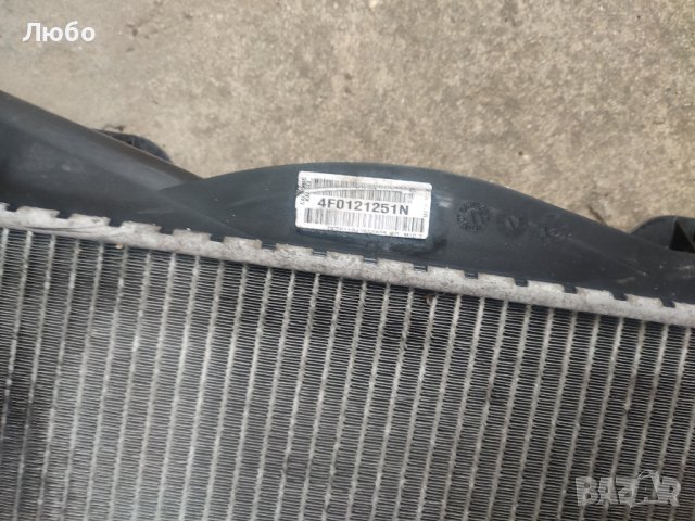Воден радиатор 4f0121251N за Ауди А6 ц6 4ф 3.0тди с ръчни скорости Audi A6 c6 4f 3.0tdi, снимка 2 - Части - 42972701