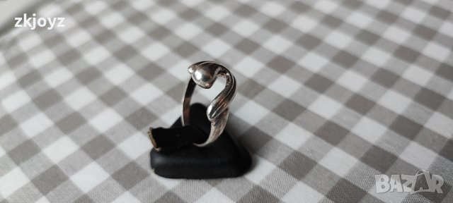 СРЕБЪРЕН ПРЪСТЕН 3.30 ГРАМА/ ПРОБА 925, снимка 4 - Пръстени - 43458841