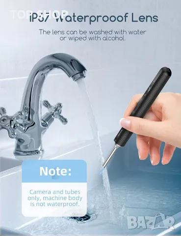 Отоскоп с камера Qimic  - смарт, снимка 8 - Маши за коса - 48540512