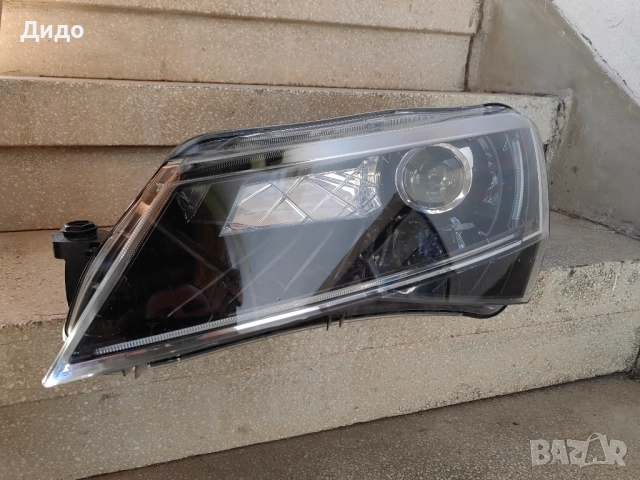 Фар Skoda Superb Bi-Xenon LED ляв / Фар Шкода Суперб Оригинален, снимка 2 - Части - 51868335