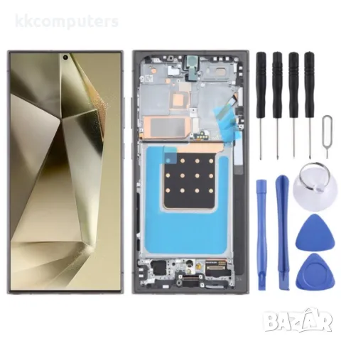 OEM OLED LCD Дисплей и Тъч Скрийн с рамка за Samsung Galaxy S24 Ultra SM-S928B
