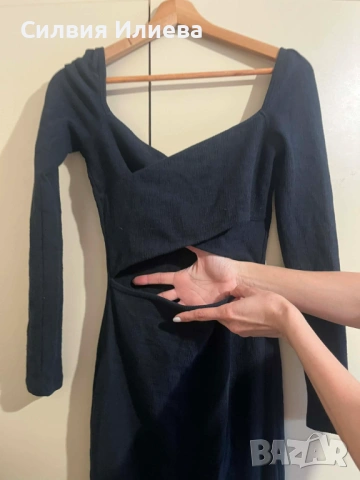 Черна рокля , снимка 2 - Рокли - 53304617