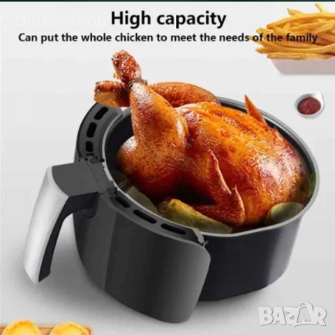 Еър фрайър Silver Crest S-18, 8 литра, 2400 W, снимка 6 - Други инструменти - 53367876