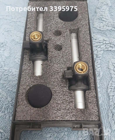 Комплект от 2 нови стерео кондензаторни микрофона Samson C02, снимка 10 - Микрофони - 51684341