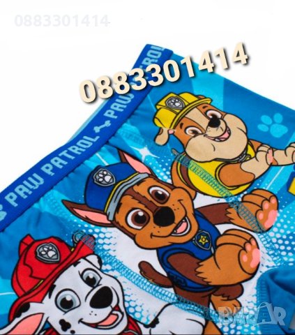 Детски боксерки Пес Патрул Paw Patrol , снимка 2 - Детско бельо и бански  - 43087284
