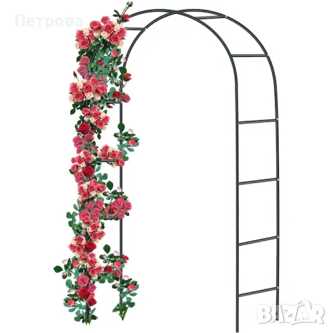 Градинска арка-140х36х240 см./градинска арка за увивни растения