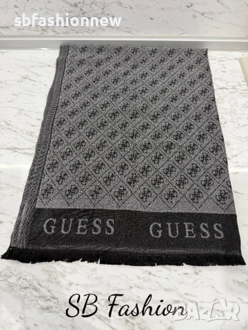 Guess шал кашмир и коприна, снимка 3 - Шалове - 52820781