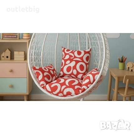 Люлка градинска висяща люлка тип гнездо,яйце–Промоция