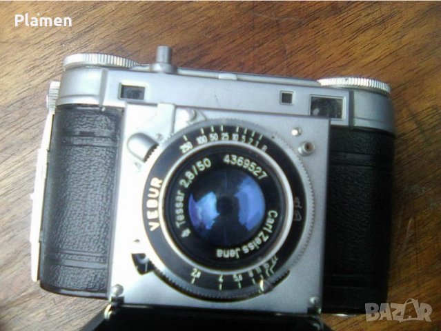Стар фотоапарат Черто Супер Долина -2 от 1950 година на ГДР, снимка 5 - Камери - 39443455