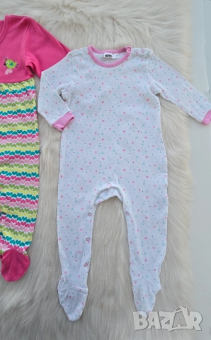 Бебешки ромпъри 9-12 месеца, снимка 4 - Бебешки гащеризони - 51789974
