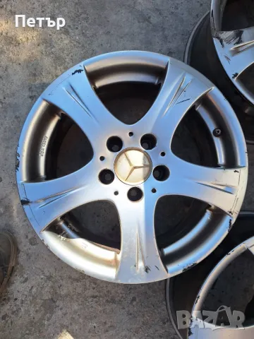 Оригинални Алуминиеви Джанти за Meрцедес-16цола, снимка 5 - Гуми и джанти - 47360467