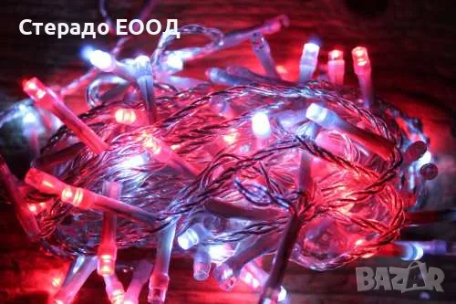 СВЕТЕЩА ВЕРИГА СЪС 120 ЦВЕТНИ LEDs, снимка 3 - Декорация за дома - 47840373