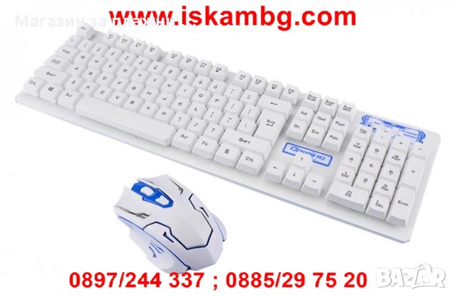 Клавиатура + Мишка Gaming Royal HK6500, снимка 6 - Клавиатури и мишки - 28462134