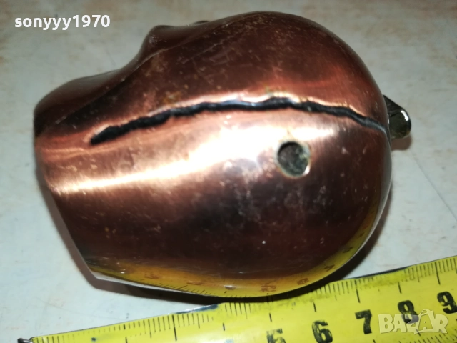 ЧЕРЕП-МЕТАЛНА ЗАПАЛКА-ВНОС SWISS 0709251635, снимка 9 - Колекции - 51633861