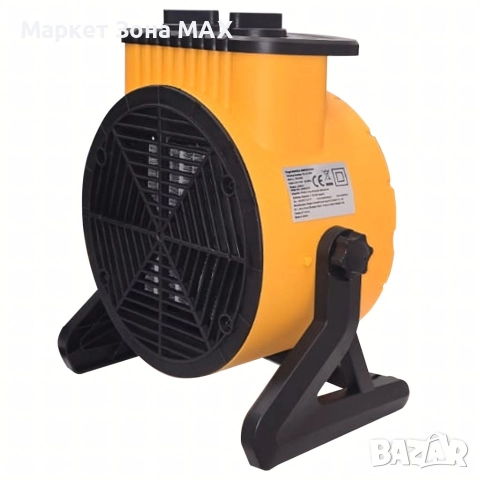 Икономичен Електрически нагревател вентилатор 2kW с ръчен термостат. Бързо и ефективно отопление, снимка 8 - Отоплителни печки - 52865189