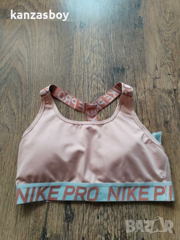 NIKE PRO CLASSIC Sports Training Bra - страхотно дамско бюстие М, снимка 5 - Корсети, бюстиета, топове - 51706715