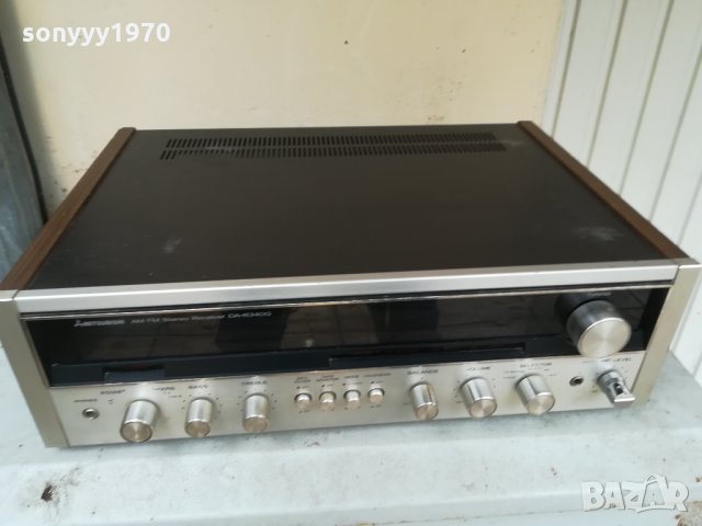 MITSUBISHI STEREO RECEIVER-SWEDEN 1711211936, снимка 5 - Ресийвъри, усилватели, смесителни пултове - 34840902