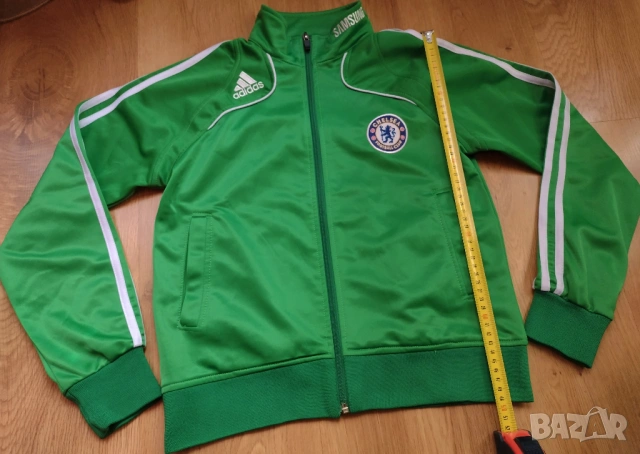 Chelsea / ADIDAS футболно горнище - детски анцуг на ЧЕЛСИ, снимка 7 - Детски анцузи и суичери - 53035800