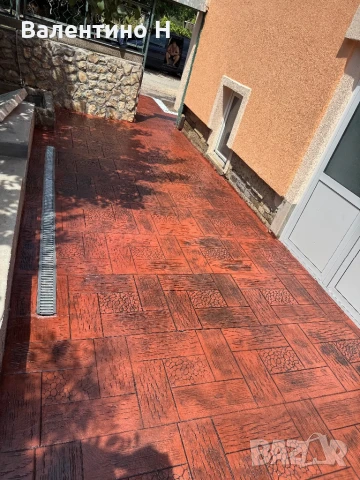 Щампован бетон , Шлайфан , Качество !, снимка 7 - Други ремонти - 41268124