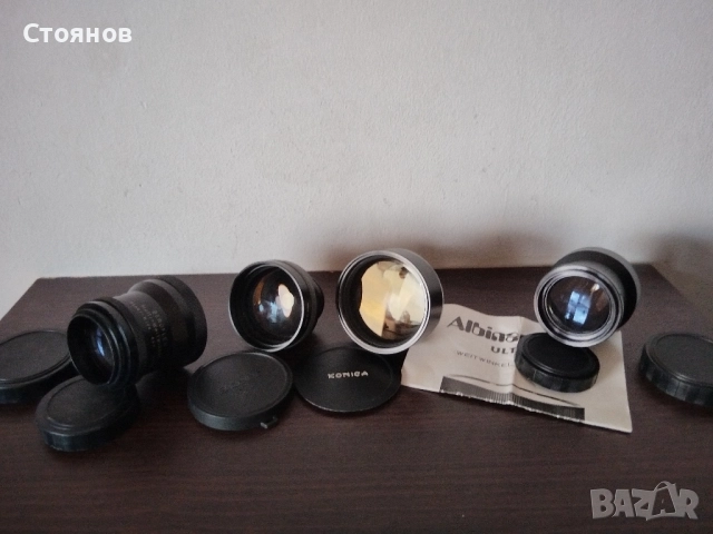 Обективи, телеконвектори SONY, Konica, BEROFLEX, Albinar, снимка 2 - Обективи и филтри - 46675238