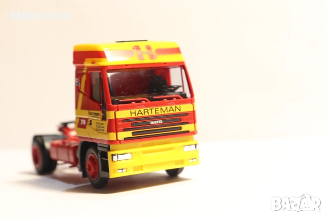 AWM H0 1/87 IVECO ВЛЕКАЧ TIR КАМИОН МОДЕЛ, снимка 4 - Колекции - 53258387