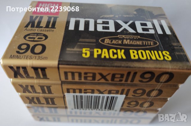 Нови аудио касети/box/ - Maxell, TDK, Sony
