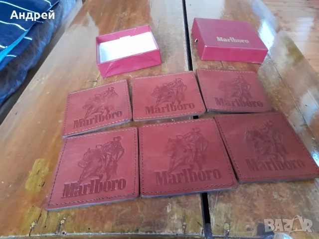 Стари подложки за чаши Marlboro, снимка 2 - Други ценни предмети - 48212291
