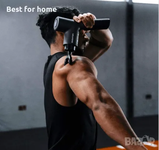 Shavron професионален и мощен масажен пистолет висок клас, снимка 7 - Масажори - 48448288