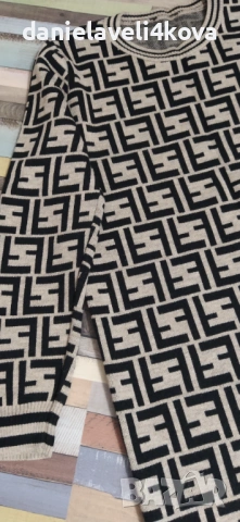 Зимна рокля , снимка 2 - Рокли - 53058091