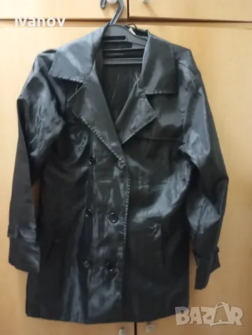 Дамски шлифер черен , снимка 1