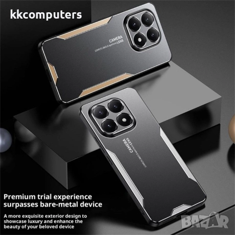 Удароустойчив Алуминиев Калъф за Xiaomi 15T-Дизайн от алуминиева сплав, TPU и PC, вкл. Протектор, 4 , снимка 6 - Калъфи, кейсове - 52390477