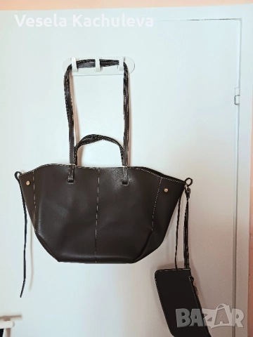 Продавам нова, луксозна, шоколадово кафява чанта 