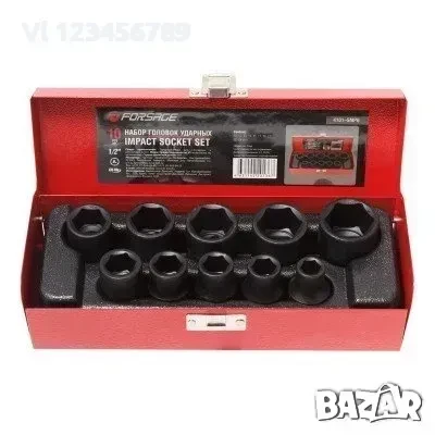 Вложки ударни 1/2 к-т 10 броя Rock Force