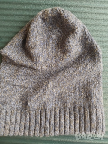 QS Вълнена оригинална мъжка зимна шапка - НОВА, снимка 3 - Шапки - 52493370