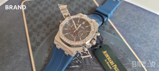 Дамски часовник AUDEMARS PIGUET quartz 37mm батерия клас 5А+, снимка 5 - Дамски - 34773752