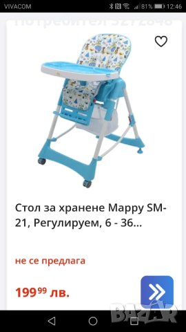 Детски стол за хранене MAPPY /регупируем , снимка 16 - Столчета за хранене - 43848127