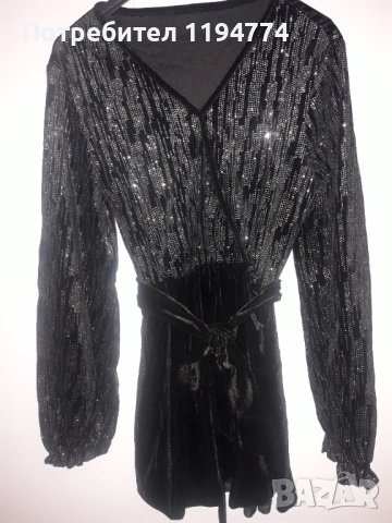 Дамска празнична блуза, снимка 3 - Ризи - 43481869