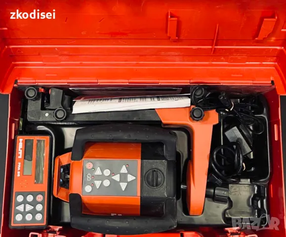 Ротационен лазерен нивел HILTI PR26, снимка 2 - Измервателни инструменти - 50376617