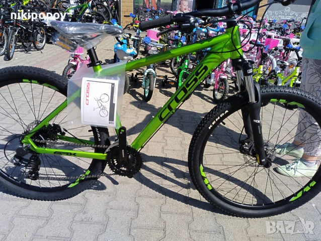 CROSS Велосипед 27.5" GRX 7 MDB 460mm зелен, снимка 2 - Велосипеди - 53563424