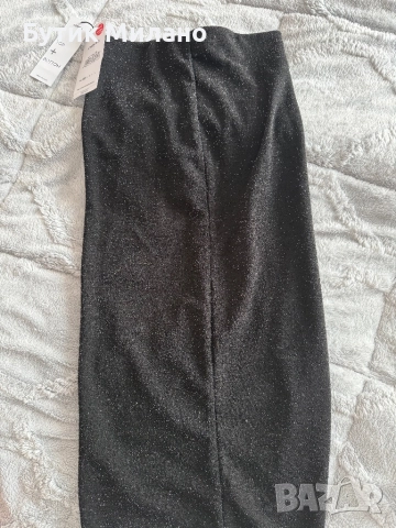 Дълга блестяща пола, снимка 2 - Поли - 52824364