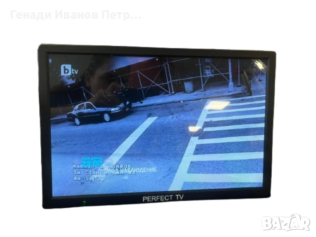 Преносим цифров телевизор Perfect TV с вградена Li-Polymer батерия, снимка 6 - Телевизори - 53597271