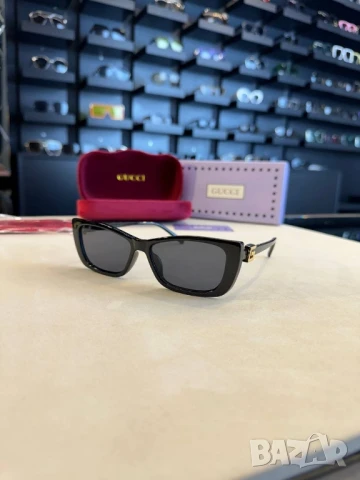 очила с черен обикновен калъф gucci , снимка 8 - Слънчеви и диоптрични очила - 51150833