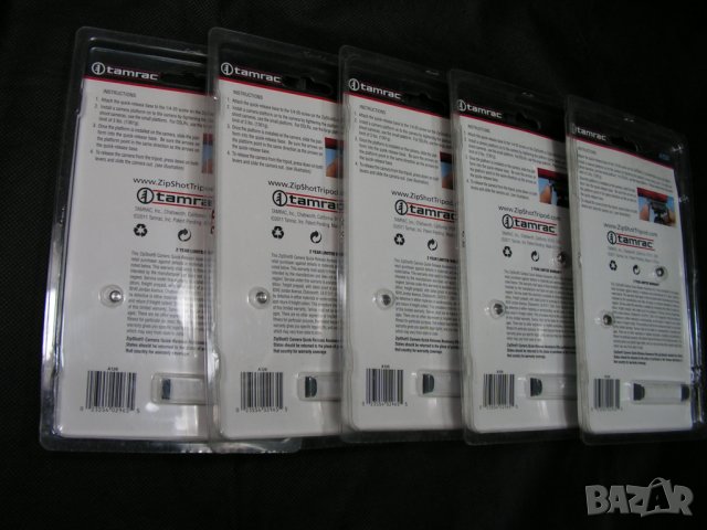 Комплект аксесоари за бързо освобождаване на камера: Tamrac A120 Zipshot Camera /Quick-Release Acces, снимка 9 - Чанти, стативи, аксесоари - 34880836