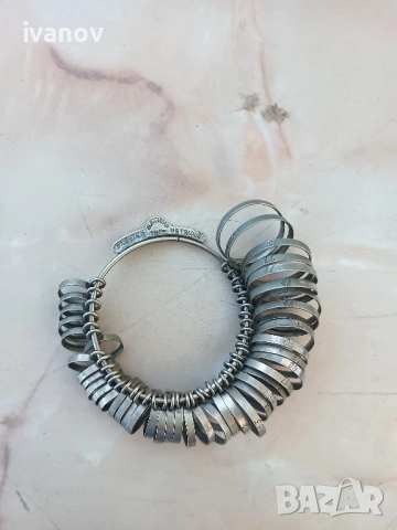 Оригинални златарски мерки за пръстени, снимка 6 - Пръстени - 51736445