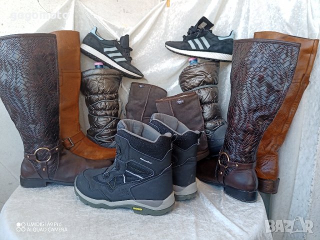 дамски ботуши VIA VAI® Leather Boots HELL Brown original,100% супер висококачествена естествена кожа, снимка 10 - Дамски ботуши - 43563249